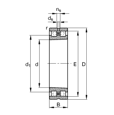 ALS NN3096-AS-K-M-SP, (j) DIN 5412-4 (bio)(zhn)Ҫߴ, ǶλS, pFF 1:12 ɷx, ּpСď(ni)϶ƹ