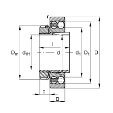 {(dio)S 1218-K-TVH-C3 + H218, (j) DIN 630  DIN 5415 ˜ʵҪߴ, F׺;o