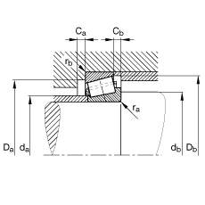 AFLS T7FC080, (j) DIN ISO 355 ˜ʵҪߴɷx{(dio)(ji)Ɍ