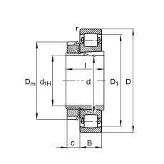 ΝLS 20206-K-TVP-C3 + H206, (j) DIN 635  DIN 5415 (bio)(zhn)Ҫߴ, F׺;o