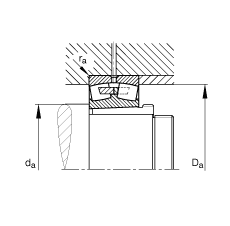 {(dio)ĝLS 239/500-K-MB + AH39/500, (j) DIN 635-2 ˜ʵҪߴ, F׺ж